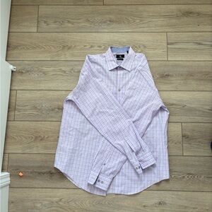 Men's Purple Checkered Shirt